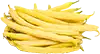 fagioli di cera gialla, tagliati