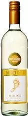 Vino Riesling delle cantine a piedi nudi
