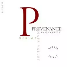 Provenienza Vigneti Valle Napa Merlot