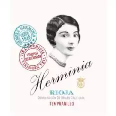 Vina Herminia Signora Etichetta Herminia Tempranillo