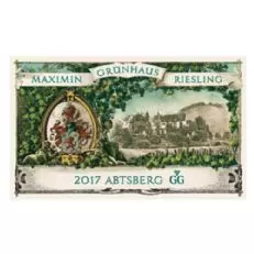 Maximin Grunhauser Riesling Abstberg Grosses Gewachs
