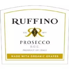 Prosecco Ruffino Prodotto con Uve Biologiche