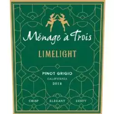 Menage a Trois Limelight Pinot Grigio