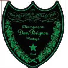 Bottiglia luminosa vintage Dom Perignon