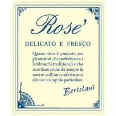 Alfredo Bertolani Rosa Lambrusco