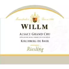 Alsazia Willm Kirchberg de Barr Riesling