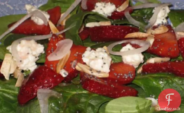 Insalata di spinaci e fragole di Sharon