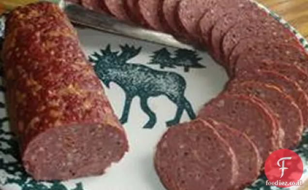 Cheddar di cervo-Salsiccia estiva Jalapeno