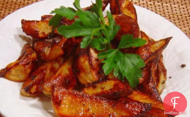 Patate alla griglia con aglio