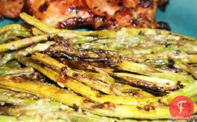 Senape e Maionese Asparagi glassati (alla griglia)