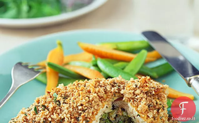 Petti di pollo ripieni di erbe