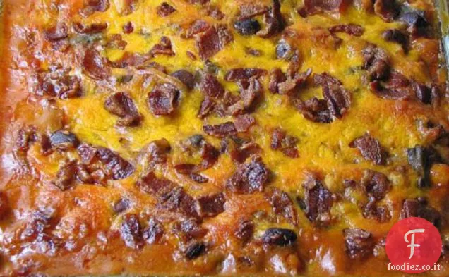 Tre fagioli Burger cuocere