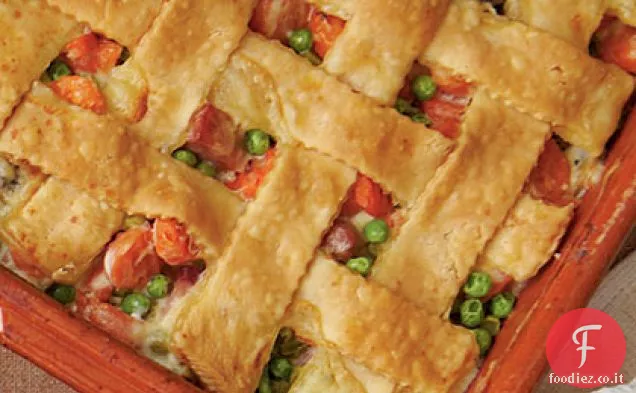 Ciabattino di prosciutto e verdure
