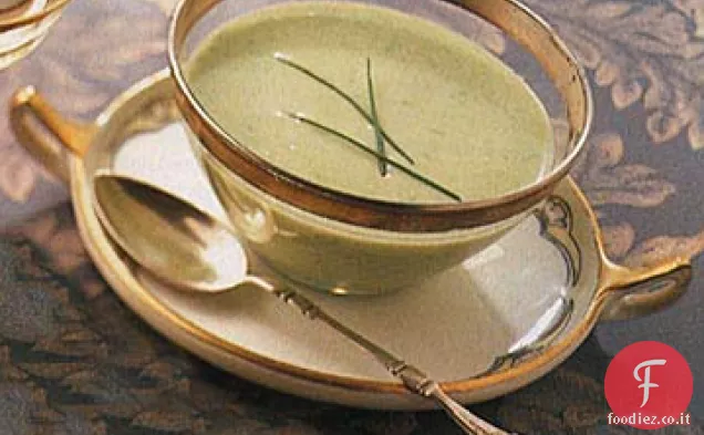 Vichyssoise di piselli verdi