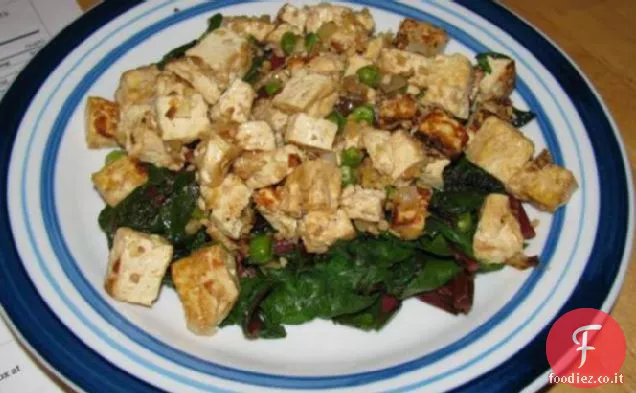 Verdure tibetane con Tofu (Tse Tofu)