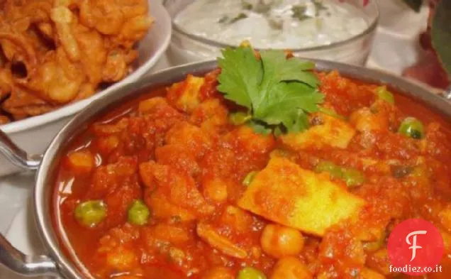 Curry di pollo e verdure di Rezika