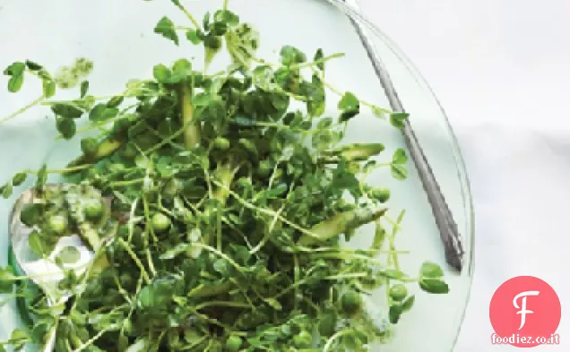 Insalata di asparagi e piselli