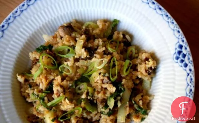 Mangia per otto dollari: riso fritto di maiale