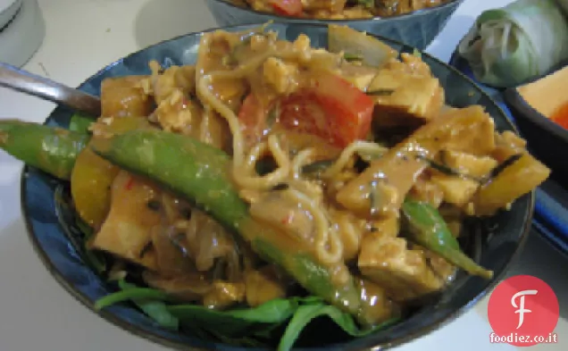 Tagliatelle di anacardi Tempeh