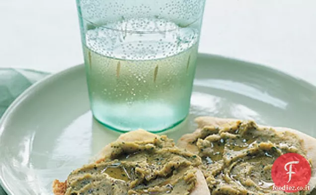 Diffusione di ceci, menta e prezzemolo