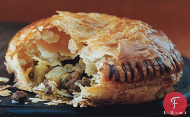 Torta di manzo e curry