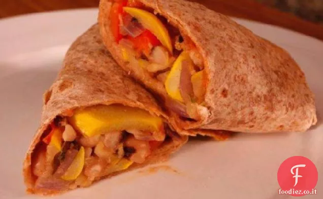 Burritos di piselli dagli occhi neri