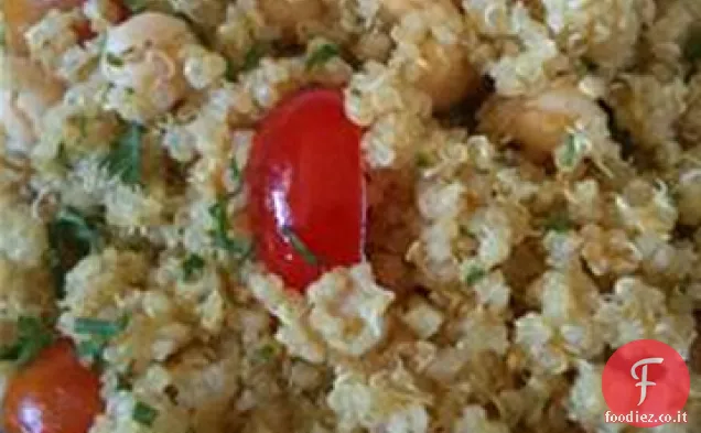 Quinoa con Ceci e Pomodori