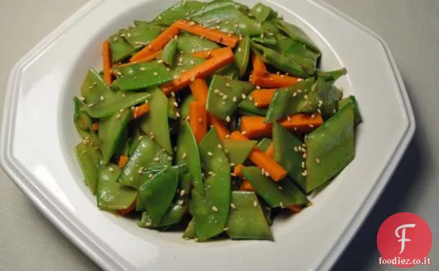 Zuppa di piselli divisa in stile meridionale della mamma