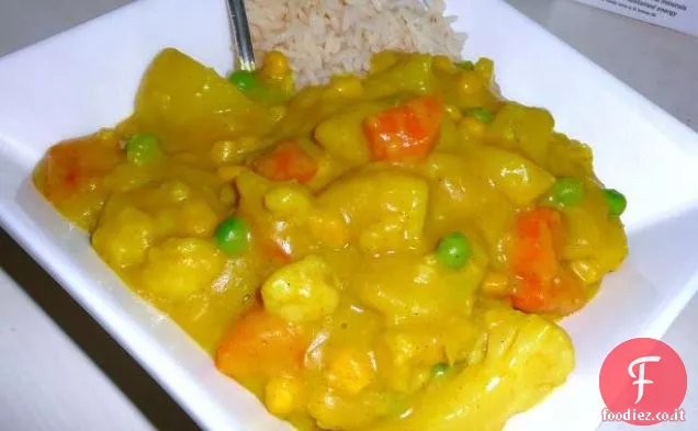Curry alimentare veganizzato