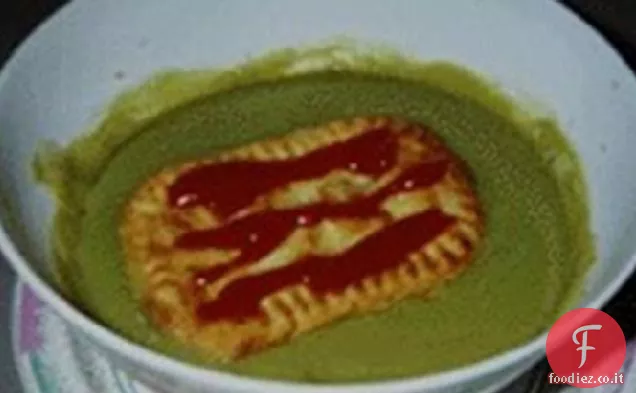 Zuppa di piselli Galleggiante