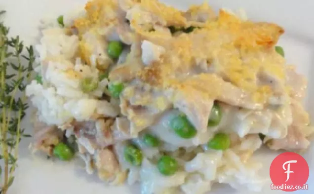Casseruola di riso di pollo