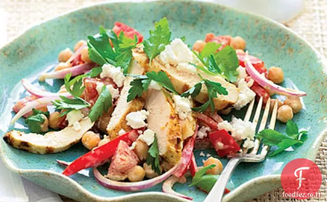 Pollo alla griglia Insalata greca