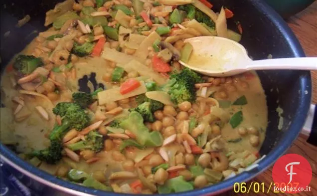 Curry di verdure (microonde)
