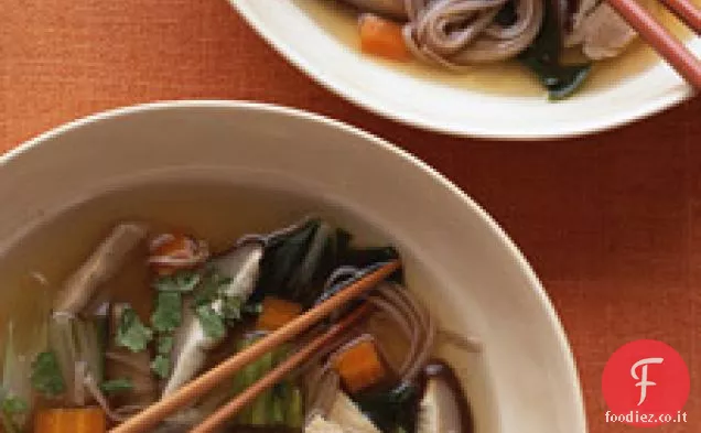 Citronella Pollo Soba Zuppa di Noodle