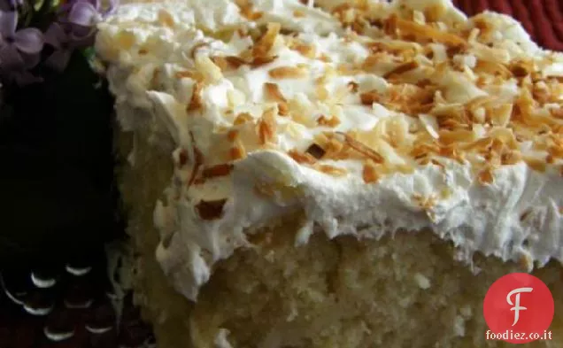 Crema di cocco Poke Torta