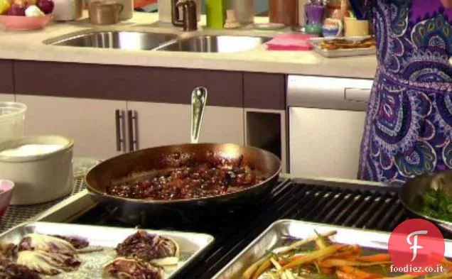 Carote Arrosto e Pastinaca con Radicchio Appassito