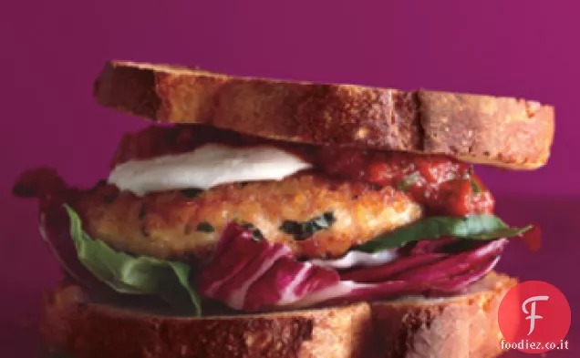 Pollo Parmigiano Hamburger