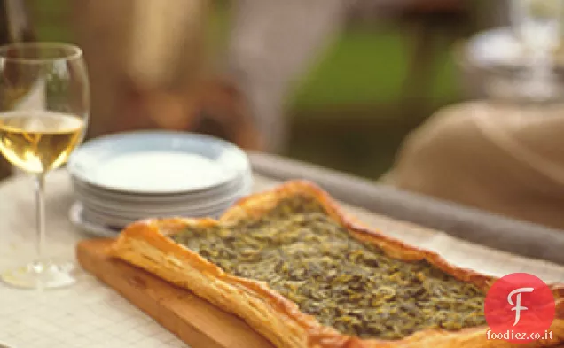 Torta di acetosa e cipolla