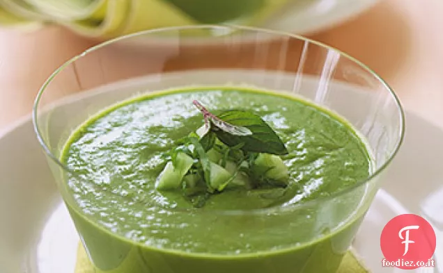 Zuppa verde primaverile