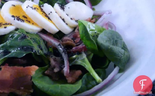 La mia insalata di spinaci preferita