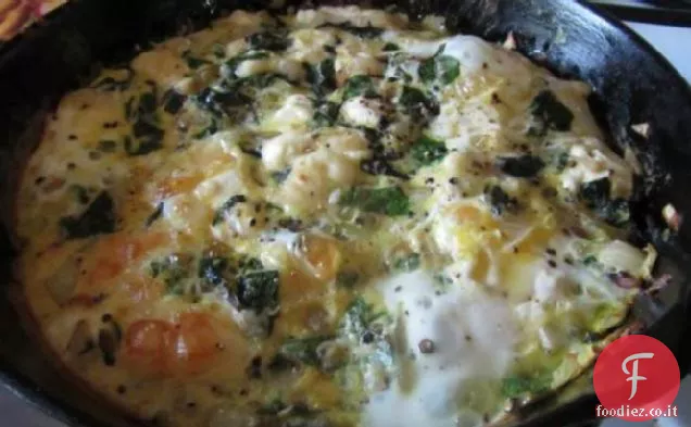Frittata di bietola svizzera