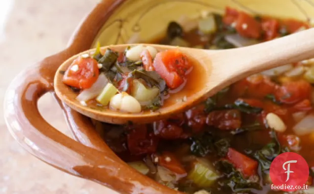 Zuppa di bietole e fagioli bianchi Scelta del Presidente