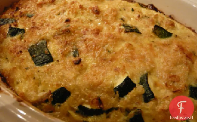 Gratin di patate dolci, bietole e quinoa
