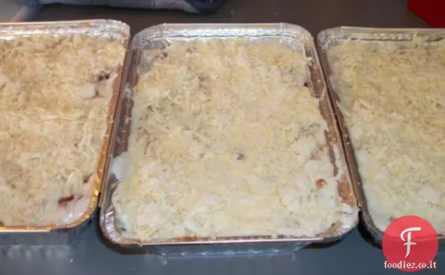 Lasagna di bietole e salsiccia italiana