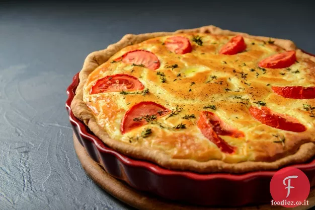 Quiche di bietole svizzere