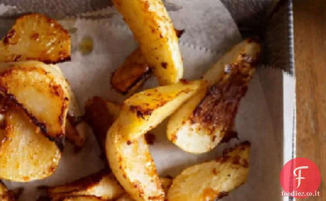 Rape arrosto con Parmigiano