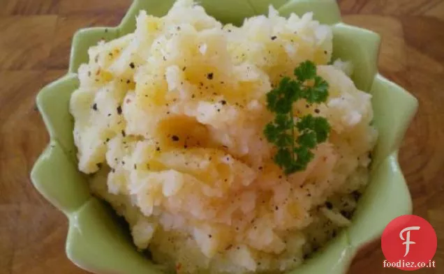 Purè di rutabaga (rapa gialla o svedese) e patate