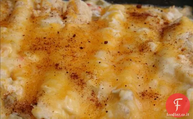Enchiladas di carne di granchio