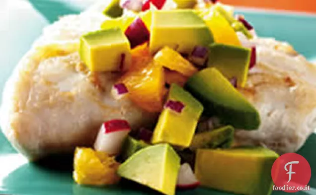 Salsa di avocado e zenzero