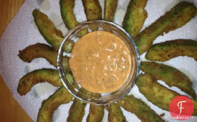 Patatine fritte di avocado con Chipotle Remoulade